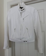 Ralph Lauren Women&#39;s Black Label Jacket Coat Bomber Biker Cotton Zipper ... - £61.46 GBP