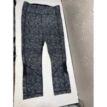 Lululemon Pace Rival Crop (22&quot;)Formation Legging Alpine White Black Wome... - $32.95