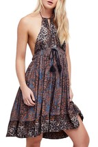 FREE PEOPLE Femmes Robe Beach Day Elegante San Manches Marron Taille XS ... - £37.39 GBP