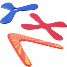 Set Of 3 Returning Boomerang, Wood Boomerangs And Soft Boomerang For Athletes, F - £15.17 GBP