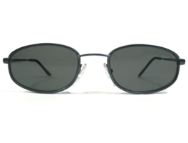 American Optical AO Safety Sunglasses Blue Oval Frames with Gray Lenses - £73.19 GBP