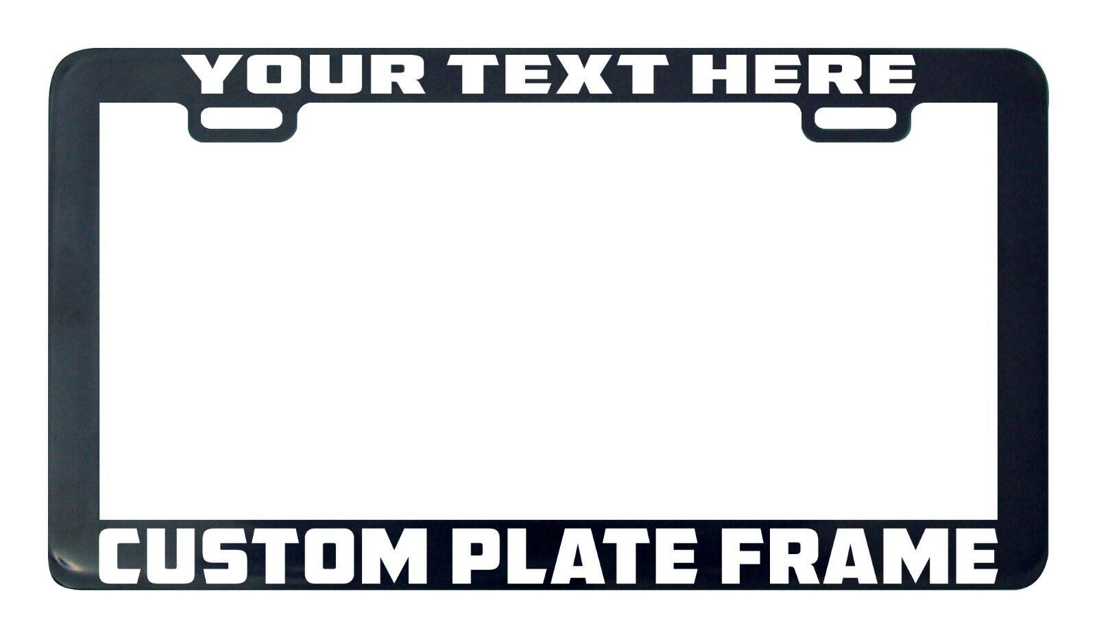 Fare il Tuo Proprio Design Personalizzato Parole Targa Piastra Telaio So... - $6.26