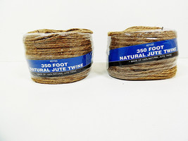 Natural Jute Twine String Cord 3 Ply Rope 700 Ft 2mm Rolls Craft Burlap Crafts 2 - £6.41 GBP