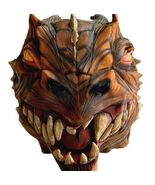 Halloween Devil Demon Bat Mask Vintage 1997 Mexico Latex Costume Accesso... - €51,56 EUR