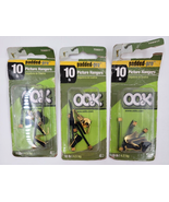 Hillman Padded Professional Studio Picture Hangers Brass 10-lbs 4 Packs ... - £7.07 GBP