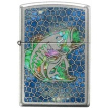 Zippo Lighter - Bass Fuzion Hi Polished Chrome - 853748 - $646.02 MXN