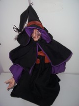 Vintage RARE Halloween Flying Witch by Holiday Creations 1998 - £43.15 GBP