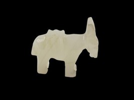 Vintage Mini Marble Donkey Burro Hand Carved Onyx - £8.27 GBP