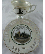 WORLD&#39;S ONLY CORN PALACE MITCHELL SOUTH DAKOTA pheasant on small cup - $18.98 CAD