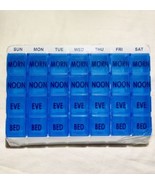 Apex Medi Tray Prescription Holder Case 7day Plan 4 Times A Day Pill Box - £7.52 GBP