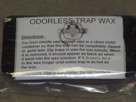 Black Trap Wax 1lb bar Trap Traps Trapping odorless New sale - $11.07