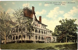 Forest Hill, John D. Rockefeller&#39;s Residence, Cleveland, Ohio, vintage postcard - £9.44 GBP