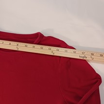 St. John's Bay Men's Red Classic Tee Shirt Long Sleeve Size Large image 8