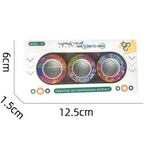 3Pcs Adult Kids Bracelet Funny Unzip Fidget Spinner Magic Ring Decompression Toy - £8.83 GBP