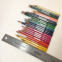 Lot Of 24 Laurentien Vintage Discontinued Pencil Crayons 1970s Laurentia... - $54.40