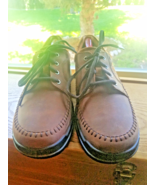 Ecco Shoes Men&#39;s  Tan Nubuck Howell Lace Up Casual Sneakers  Man&#39;s Size ... - $1,368.91 MXN