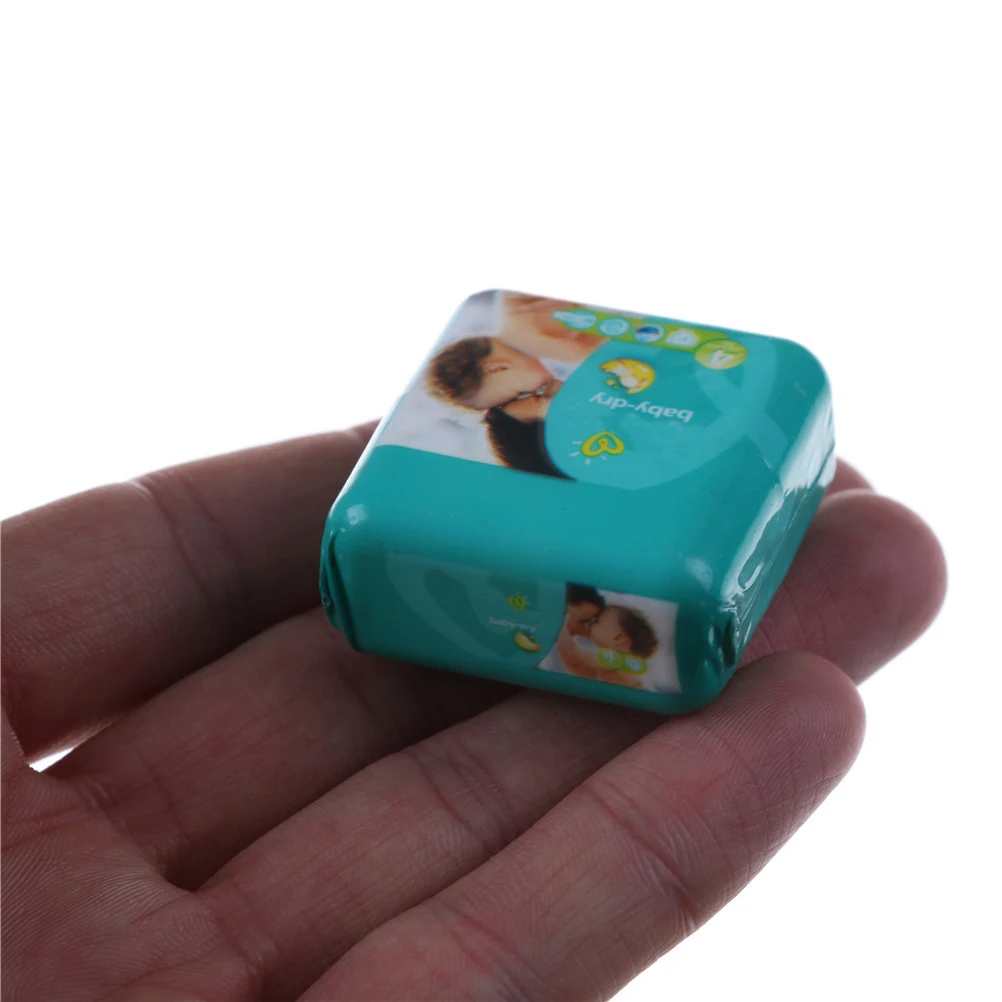 Mini Pocket Diaper Napkin Tissue DIY 1: 12 Dollhouse Miniature Doll House - £7.41 GBP