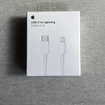 Genuine Apple USB-C Lightning Charger Charging Cable White Model A2441 NIB - $11.29