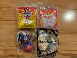 McDonald&#39;s Happy Meal FINGERBOAR, Zoobles, Animaniacs Wagon, Puss in Boots - NEW - £3.17 GBP+