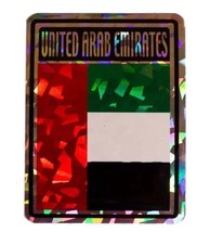 K&#39;s Novelties Wholesale Lot 6 United Arab Emirates Flag Reflective Decal... - $8.88