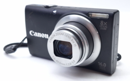 Canon PowerShot A4000 IS HD 16.0MP PC1730 Camera As Is For Parts - LENS ... - £28.35 GBP
