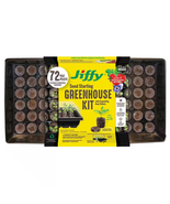 SEED STARTER KIT JIFFY SEEDLING Tray 72 Peat Pellet Greenhouse Propagati... - $337.12 MXN