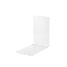 Alco 4301-10, Metal Bookends, 85 x 140 x 140 mm, Set of 2, White  - $16.00