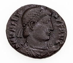 367-370 AD Roman AE3 Coin XF Valens, 17.9mm 2.95g,  Ric 26b Var. - $893.33 MXN