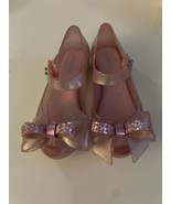 Mini Melissa Rose Gold Mary Janes Size 11 Toddler Girls Spring Easter - $543.40 MXN