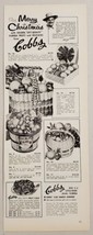 1962 Print Ad Cobb&#39;s Fruit &amp; Delicacies Gift Baskets Little River Miami,Florida - £10.48 GBP