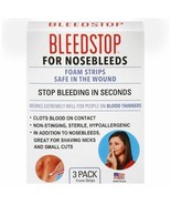 BleedStop Nosebleed Strips 3 Count - $10.97
