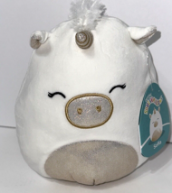 SQUISHMALLOWS Sofia the White Unicorn Plush 7.5&quot; Stuffed toy 2022 NEW - £12.56 GBP