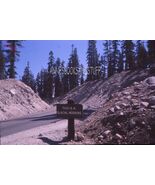 35 mm color slides lot of 4 * 1963 TRIP to YOSEMITE park TUOLUMNE Meadow SIGN - $8.50