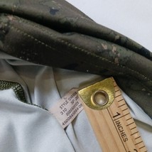 UNDER ARMOUR Fitted Men's 1/4 Zip Green Long Sleeve Pullover T-Shirt Size Large image 4