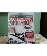 Batman: Arkham City -- Game of the Year Edition PS3 (Sony PlayStation 3,... - £20.15 GBP