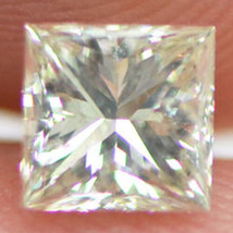 Princess Cut Diamond Loose Polished Natural Enhanced 4.64 MM 0.55 Carat H/SI2 - £320.72 GBP