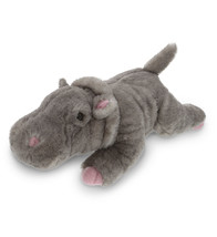 Stuffed Soft Plush Wild Animals Collection Teddy Bears - 15 In. Hippo - £31.07 GBP