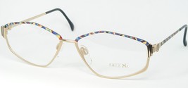 Vintage Cara M.5308 F16 Or / Multicolore Lunettes Monture 55-15-135mm - £51.57 GBP