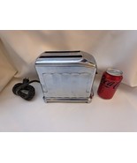 Vintage McGraw Electric Toaster Model 1B5 Deco Style 8&quot; x 7&quot; x 6&quot; USA As Is - $950.31 MXN