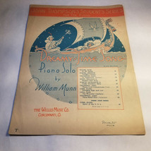 Dreamy-Time Song Piano Solo by William Munn Sheet Music - $6.75