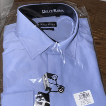 Dolce Roma Blue Dress Shirt Tailored Fit - $272.55 MXN