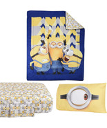 SL Minions Despicable Me Soft Bedding Sheet Set With Reversible Comforte... - £48.98 GBP