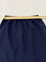 Allison Woods Women’s Blue Elastic Waist Pull-On Casual Skirt Size 16W image 10