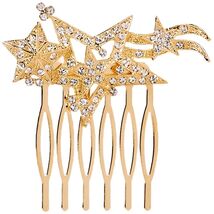 Nina Donna Prema Finitura Oro Swarovski Multi-Star Sposa Matrimonio Pett... - $22.46