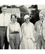 Senator Morrow With Mr And Mrs Charles Lindbergh 1935 Aviation Print DWT5A - €26,04 EUR