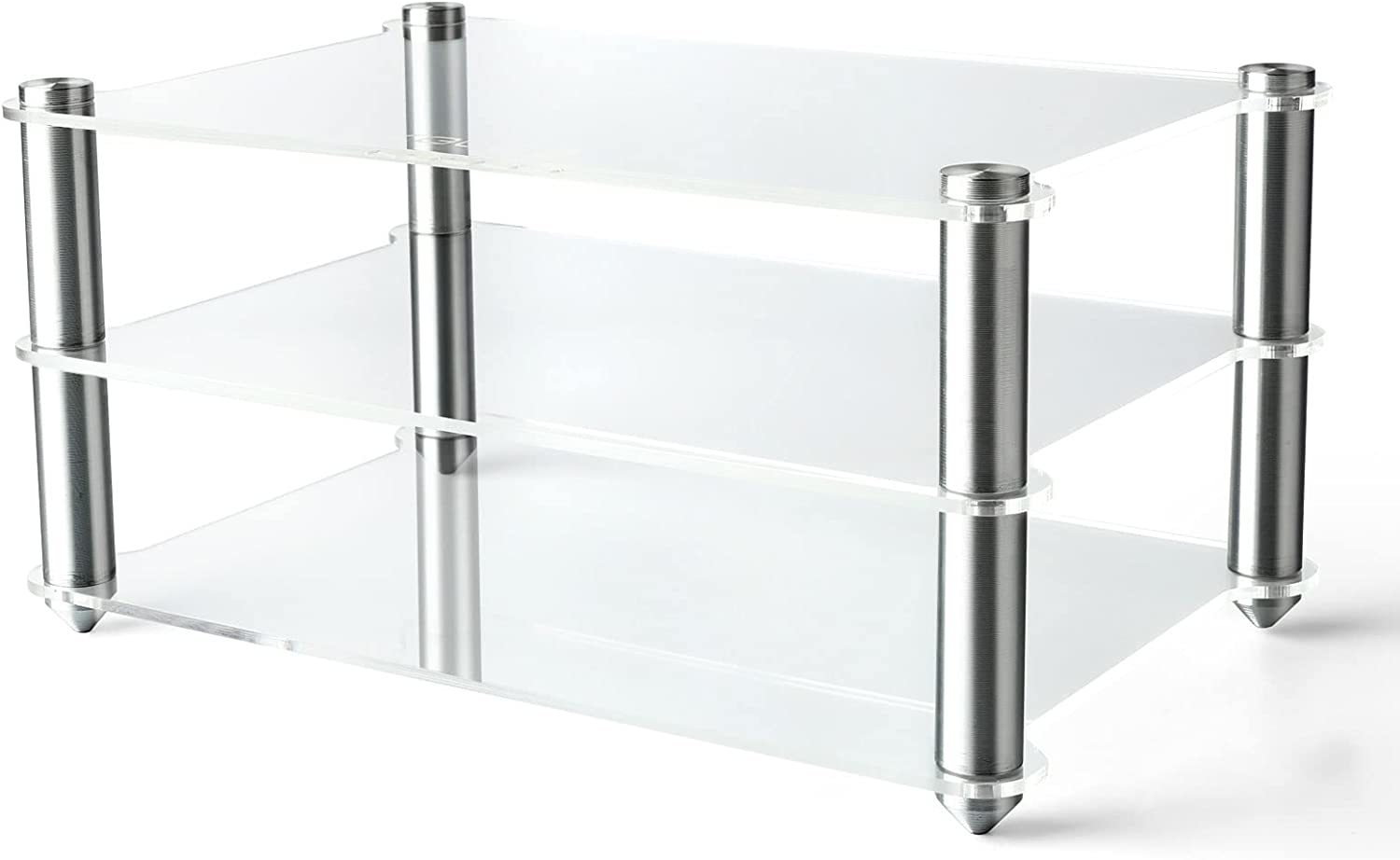 Kguss Small Desktop Transparent Rack For Hifi Audio Equipment Dac Amplifier Amp,