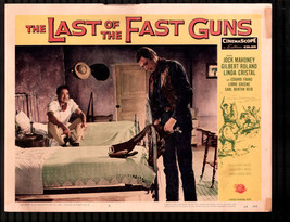 Last of the Fast Guns 11&quot;x14&quot; Lobby Card #3 Jock Mahoney Gilbert Roland Western - $48.50