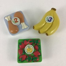 Leap Frog Pretend &amp; Learn Shopping Cart Replacement Pieces 3pc Lot Vintage 2002 - £14.77 GBP