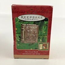 Hallmark Keepsake Christmas Ornament The Good Book The Bible Nativity 2000 New - £19.67 GBP