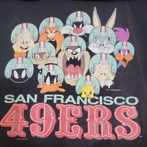 Vtg Looney Tunes Crew 49ERS Nflp Warner Bros Rare Original Shirt Mens Xl Read - £74.26 GBP